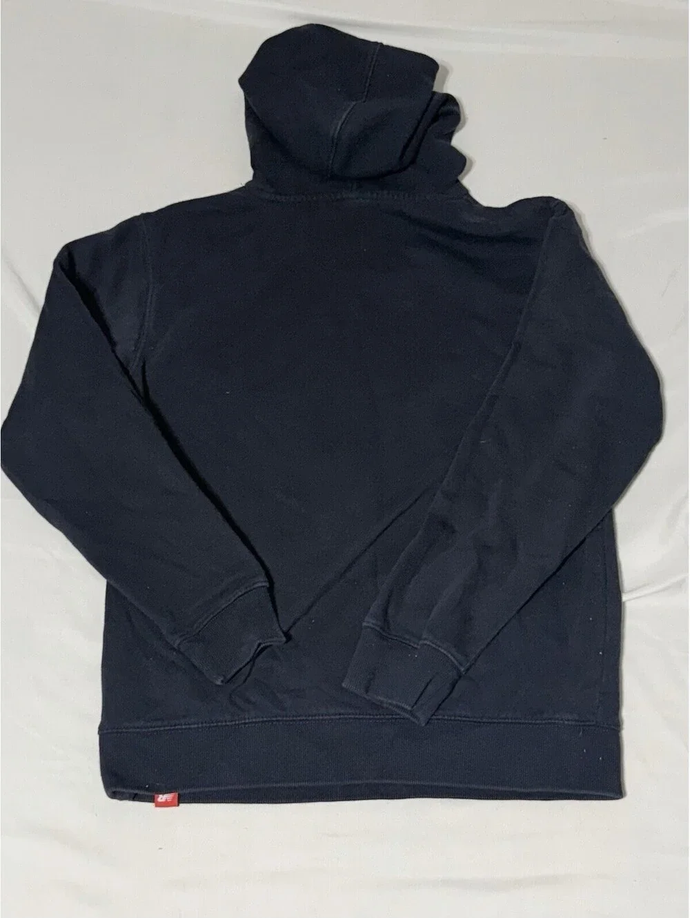 New Balance Hoodie Sweatshirt Boys Size L (14/16) Navy Blue Kangaroo Pocket